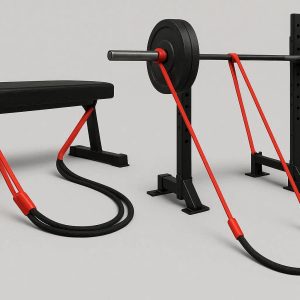 Powerlifting Resistance Bands for Bench Press and Squat Assistance