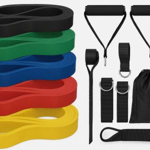1 Heavy Duty Resistance Bands Set for Home Gym Strength Training